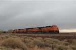 BNSF 5188 on the point of a train